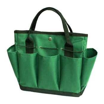 

Garden Tools Bag Durable 600D Oxford Fabric Garden Bucket Bag Portable Organizer for Gardening Tools Storage 34.3x17.2x30.5cm TB