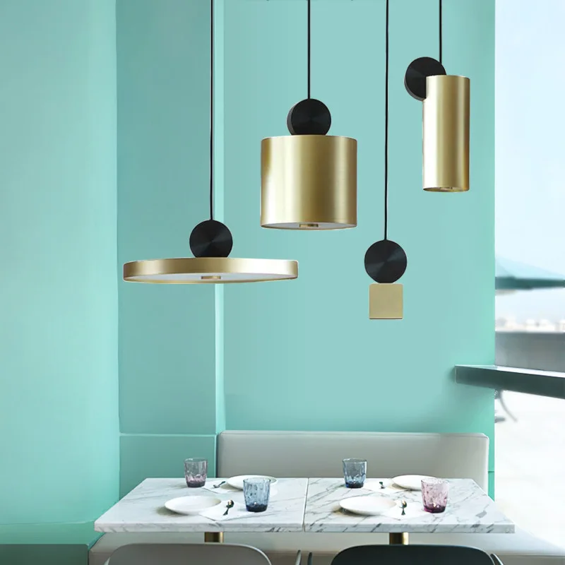 

Multi-headed Combination Pendant Lamp Post-modern Simple Nordic Personalized & Creative Restaurant Bar Counter Home Decoration C