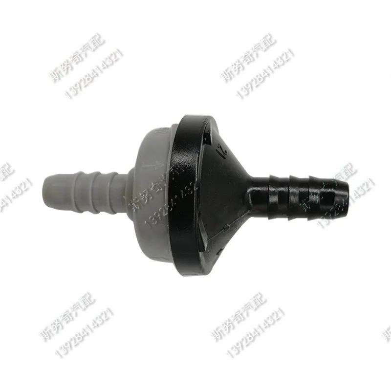 High qualtiy ID6 black plastic one-way valve non-return valve one way air pump vacuum check 1pc