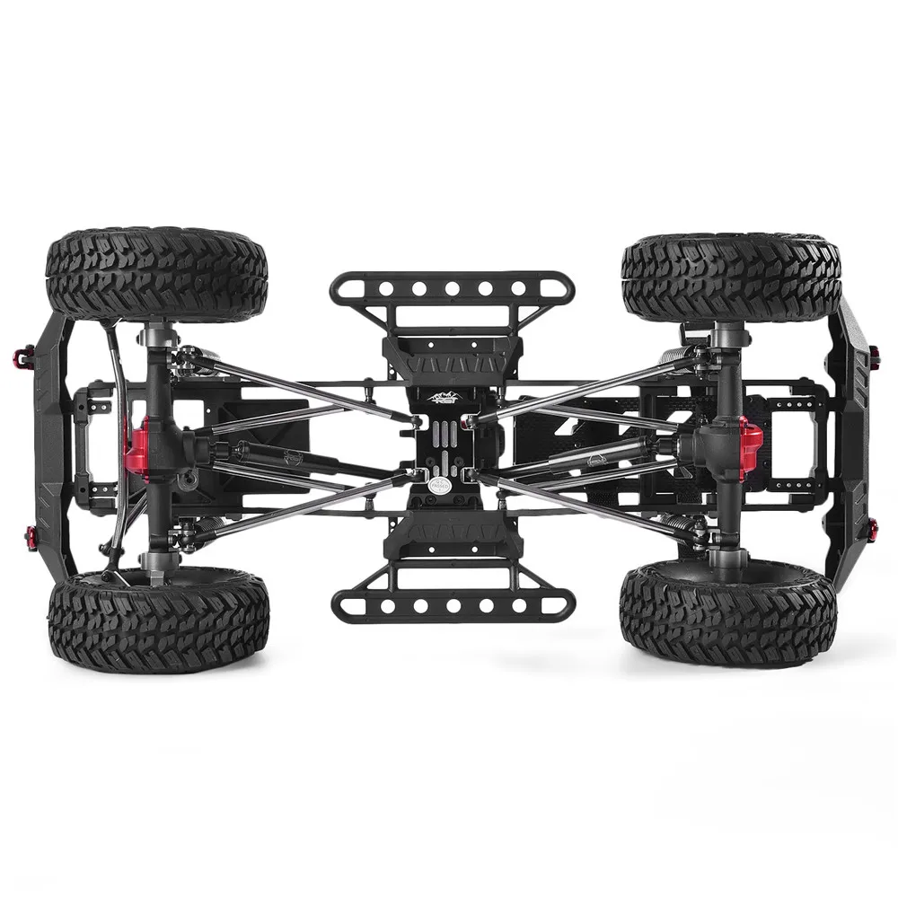 RGT RC Гусеничный каркас 1:10 масштаб 4wd Рок Гусеничный внедорожник Грузовик RC Rock Cruiser EX86100PRO 4x4 водонепроницаемый RC автомобиль игрушки для детей