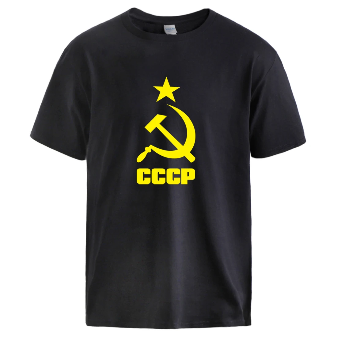 

Summer CCCP Letter Russian T Shirts Men USSR Soviet Union Man Short sleeve T-shirt Moscow Russia Men's Tees Cotton Hip Hop Tops