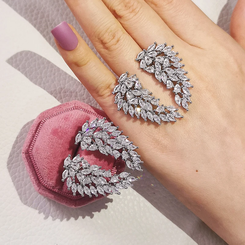 2021 New Arrival Luxury Fashion Solid 925 Sterling Silver Adjustable Ring For Women Girl Valentine's Day Gift Lady Jewelry Z3 - Image 4