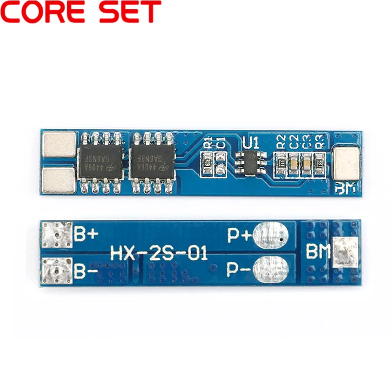

1Pcs 2 S 5A 7.4V/8.4V 18650 Lithium Battery Charger Board Li-ion Battery Charging BMS Over Charge-Discharge Protection Module