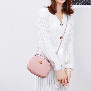 

Women Large Crossbody Handbag with Multi Pockets Black PU Leather Tote Bag for Work School