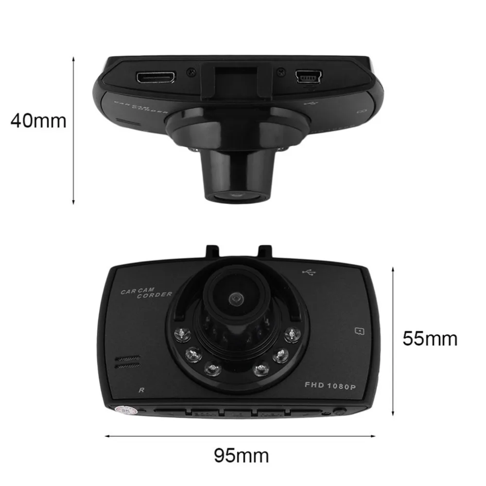 2," 1080 P TFT lcd Автомобильная камера Full HD Dash Cam Crash DVR цифровой видеорегистратор ночное видение видеокамера Автомобильное оборудование
