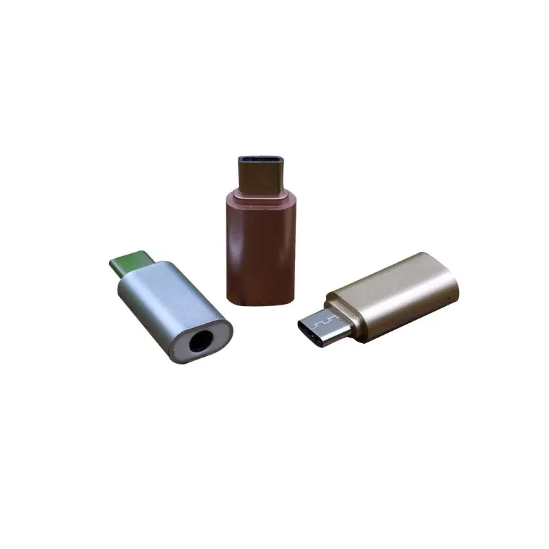 Мини Тип C для аудио USB C до 3,5 мм AUX Jack портативный адаптер для наушников для Mi huawei