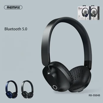 

New Arrival High-quality Headphones Remax 550H Bluetooth 5.0 Headset Foldable HIFI Music Style For iPhone Xiaomi Huawei