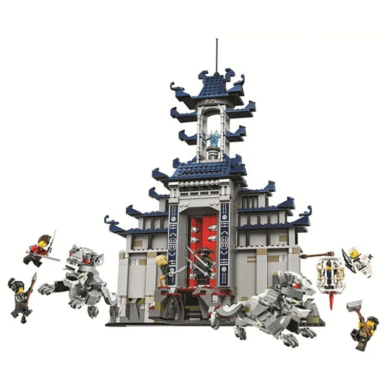 

Ninjagoed Temple of the Ultimate Weapon Building Blocks Kit Bricks Classic Movie Ninja Model Kids Toys For Children Gift