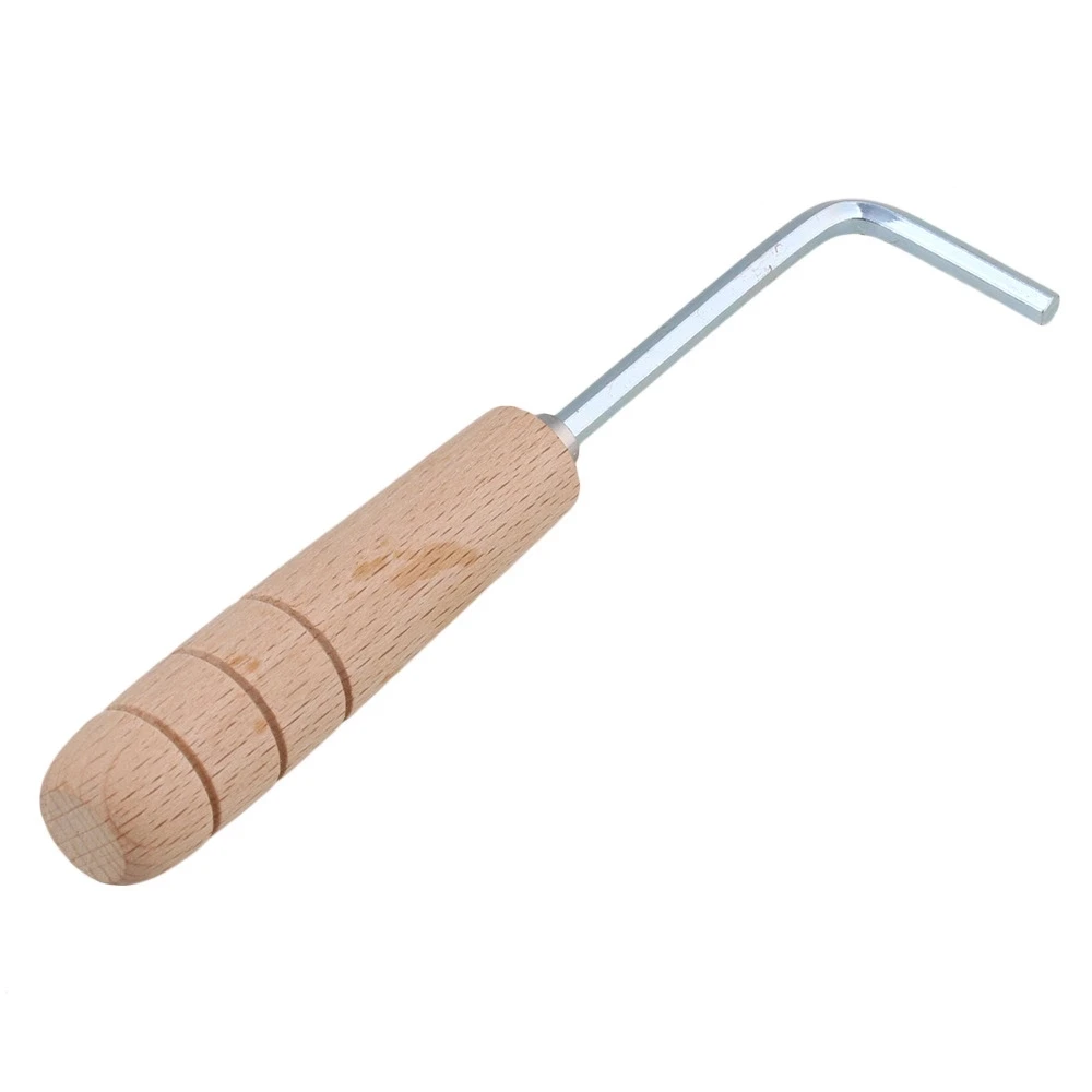 Wood &Alloy 4mm Adjustment Truss Rod Hex Wrench Tool for Ukulele Guitar