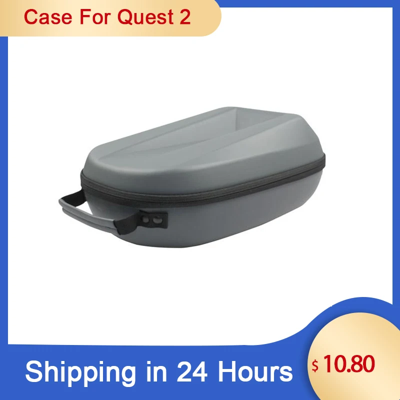 Mejores Ofertas Oculus Quest 2 VR Headphone Headband Battery Pack Portable Travel VR Accesorio PU y Eva Caja de almacenamiento para Oculus Quest 2 Controlador Cubierta protectora 9YaLQArgA6j