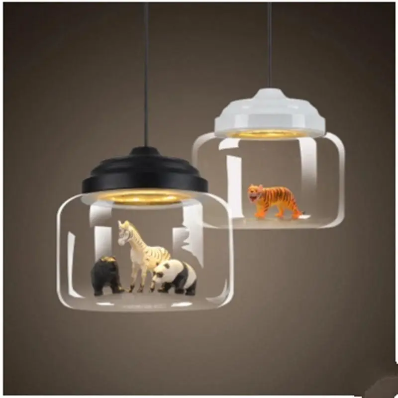 

Manufacturers Direct Selling Northern European-Style Restaurant Glass Chandelier Coffee Shop Kindergarten Classroom Personalized