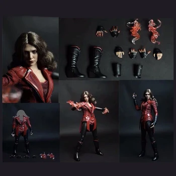 

1/6 Scale Scarlet Witch 2.0 Battle Edition Costume Battle Suit For 12 Inches Action Figure Body Collectible