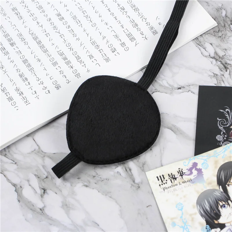 Аниме Kuroshitsuji Черный Дворецкий Ciel Phantomhive повязка на глаза очки для косплея реквизит аксессуары костюмы