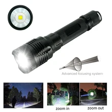 Охотничий оружейный светильник, мощный люмен XLamp XHP70.2, самый мощный светодиодный светильник-вспышка, USB фонарь с зумом XHP70 26650
