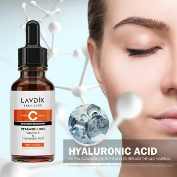 

Natural Vitamin C Serum Liquid Hyaluronic Acid Essence Moisturizng Anti Aging Anti Wrinkle Serum For Skincare TSLM2