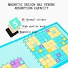 Children's digital game chess nine-square lattice Sudoku puzzle magnetically filled digital wooden puzzle children's toys ► Photo 3/6