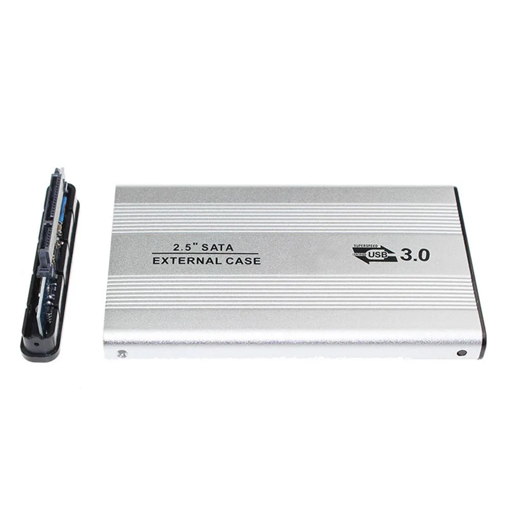 Чехол для жесткого диска металлический USB 3,0/2,0 HDD SSD 2,5 дюймов SATA внешний мобильный корпус для жесткого диска коробка для жесткого диска 2,5 hdd