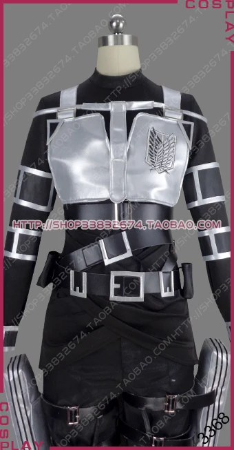 Attack On Titan Shingeki No Kyojin Final Season Mikasa Ackerman Cosplay  Costume：