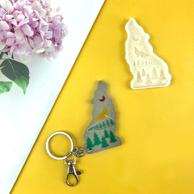 Keychain Molds For Uv Resin Tree Silhouette Keychain Resin Mold Tree Shape  Keychain Silicone Molds Epoxy Resin Casting Molds - AliExpress