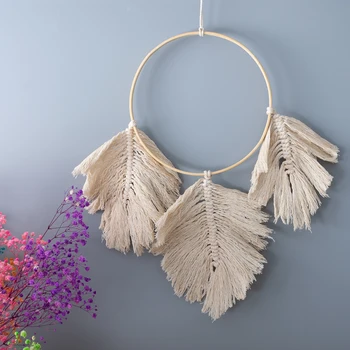 

DIY Macrame in Tapestry Wall Hanging Home Decoration Headboard Boho Decor Home Mexican Home Decoration