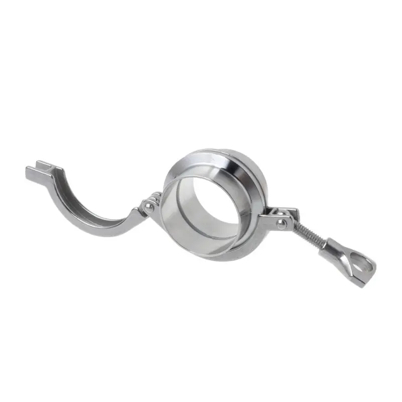 

304 Stainless Steel Sanitary Clamp Quick-connect Joint Sanitary Grade Chuck Quick-fit Joint Plumbing Pipe Ring Seal Set