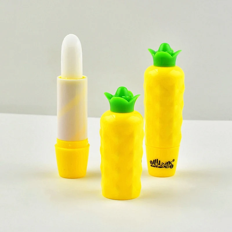Pineapple Lip Balm Moisturizing Smooth Fine Lines Brighten Color Anti-drying Nourishing Makeup Cosmetic |