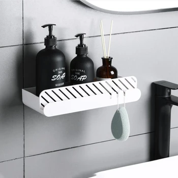 

Multifunction Wall Mount Ingredient Spice Bottle Rack Organizer Rack Seasoning Kitchen Cabinet Door Hooks Jars Spice Holder A35