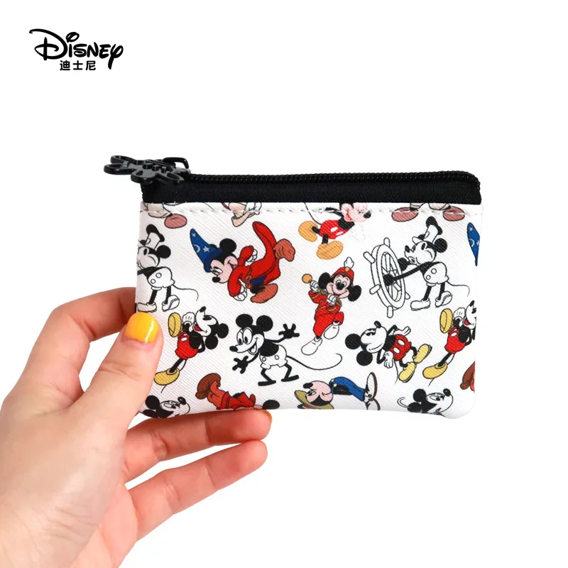

Genuine Disney Commemorative Mickey coin Purses Multi-function Women Bags Wallet Bags Fashion Mommy Bags For Girls Gifts