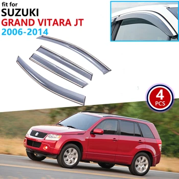

for Suzuki Grand Vitara Escudo JT 2006~2014 Window Visor Vent Awnings Rain Guard Deflector Cover Car Accessories 2007 2008 2010