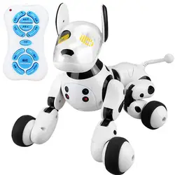 Robot chien programmable 2.4G, télécommande sans fil, jouet Intelligent parlant, animaux de compagnie électroniques, jouets pour enfants 