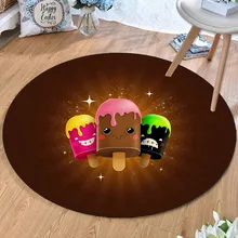 Забавный ковер для мальчика, аниме, тапеты, шоколадный ковер, повседневные коврики, рождественский подарок для детей, для детской спальни, домашние ковры, Прямая поставка, медведь из мультфильма «зверотоп»