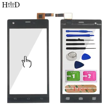 

Mobile Phone Touch Screen For Voxter Zeilo S9 Touch Screen Digitier Panel Front Glass TouchScreen Lens Sensor Tools Adhesive