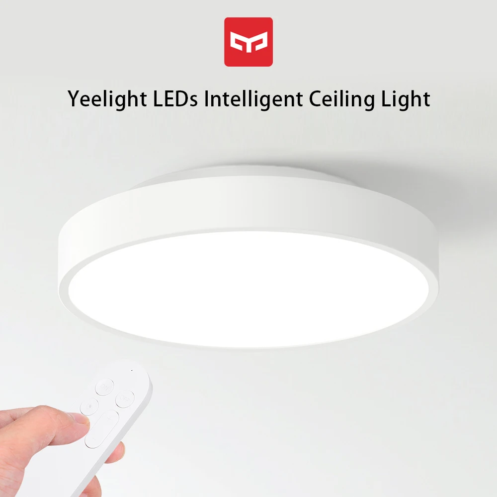 Yeelight AC220V 23W LEDs Intelligent Ceiling Light Remote Control Smartphone APP WI-FI/BT /Voice Control for Living Room Bedroom