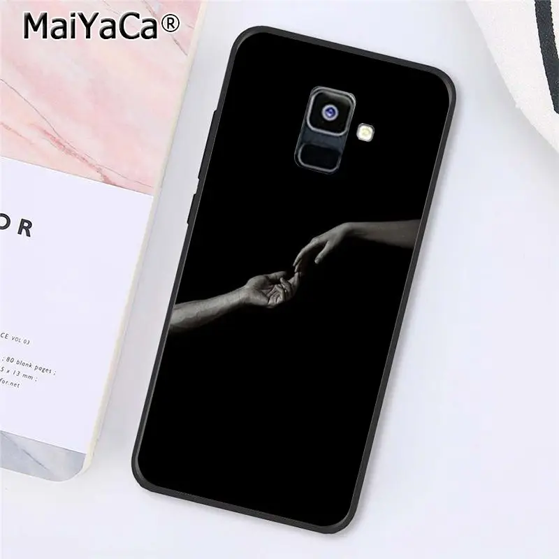 MaiYaCa Винтаж штукатурка статуя Давида эстетическое искусство чехол для телефона для samsung Galaxy A7 A8 A6 плюс A9 A50 A70 A20 A30 A40 - Color: A10