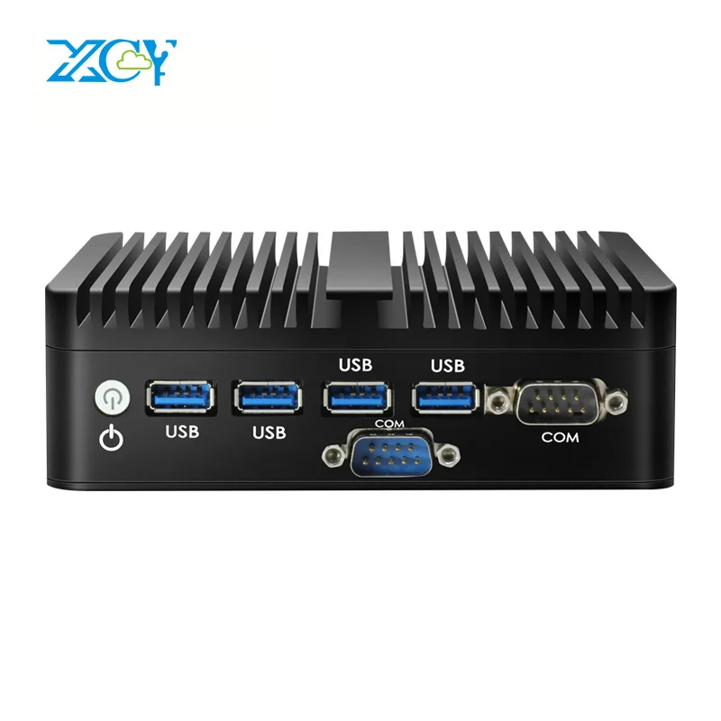 XCY мини ПК Intel Celeron 2955U Dual LAN порт Gigabit Ethernet 2xRS232 2xhdmi 4xUSB3. 0 WiFi промышленный Micro компьютер Windows/Linux