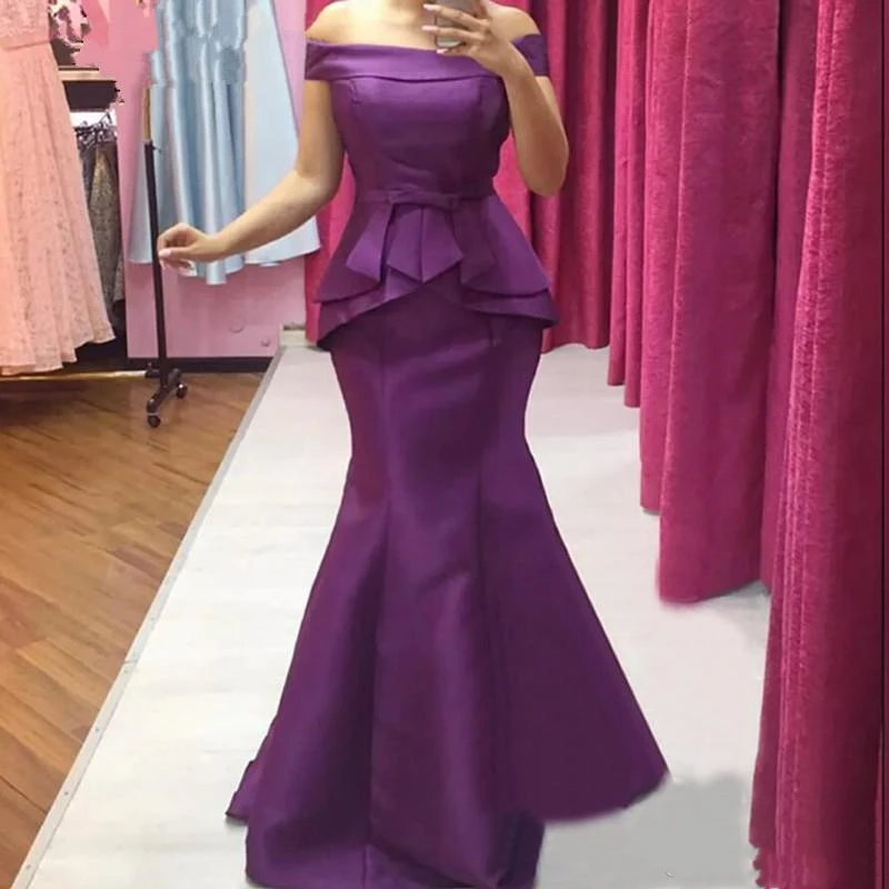 purple-mermaid-2019-mother-of-the-bride-dresses - 副本