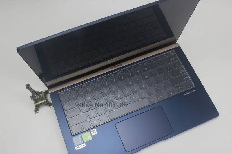 Высокая четкость ТПУ для Asus ZenBook 14 UX433 UX433FN UX433FA8265 U4300FN Deluxe 14 ноутбук игровая клавиатура для ноутбука