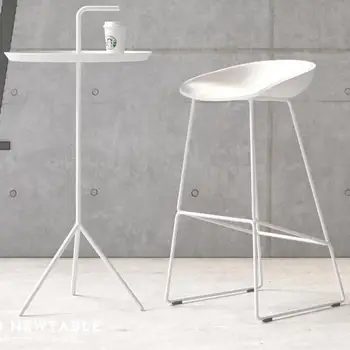 

Nordic modern gold wire bar chair back bar bar chair front desk high stool bar stool