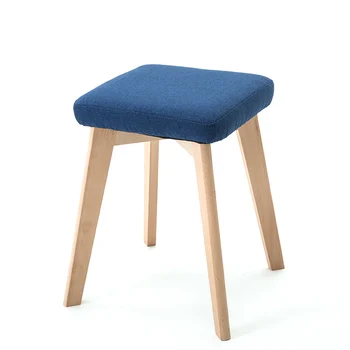 

Benches Household Solid Wood Small Sofa Fashion Creative Simple Modern Chair Round Low Stool