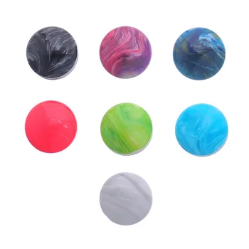 

Noosa style mixed white K wave pattern about 5.5mmDIY round personality button 18mmx10mm-12