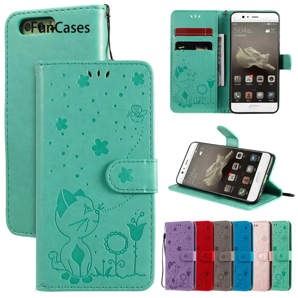 Custodie Per Telefoni Cellulari Rosse Per Ajax Huawei P10 Cover Per Cartoni Animati Per Huawei P10 Ajax Armatura Portafoglio In Pelle Pu Con Custodia 