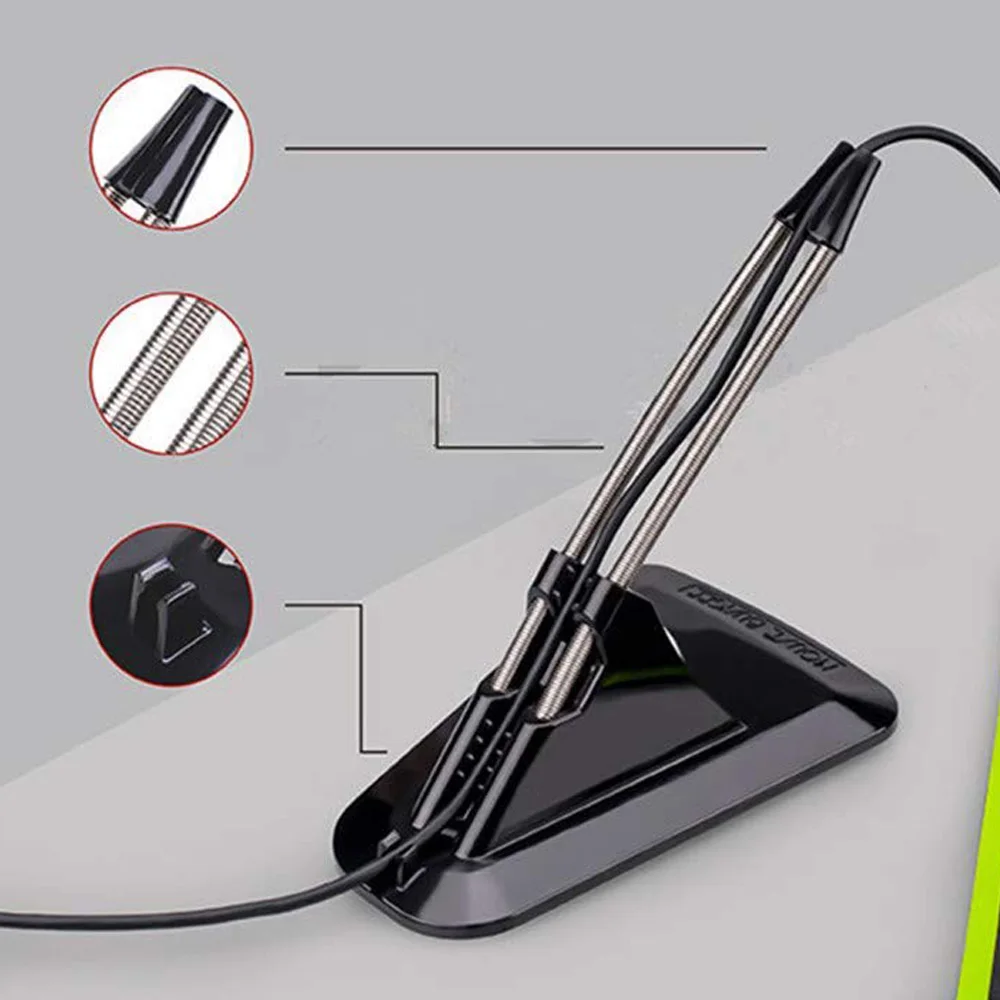Держатель кабеля для мыши гибкий держатель шнура органайзер проволочных кабелей