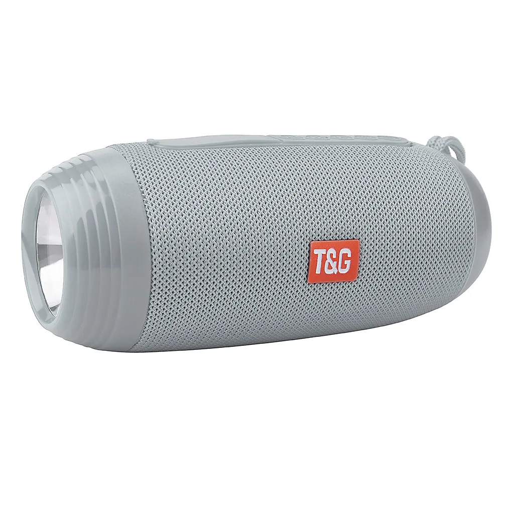TG602 Wireless Bluetooth Speaker Rechargeable HIFI Portable  USB/TF/FM Radio Audio Wireless Speaker For Mobile Phone 1024#D