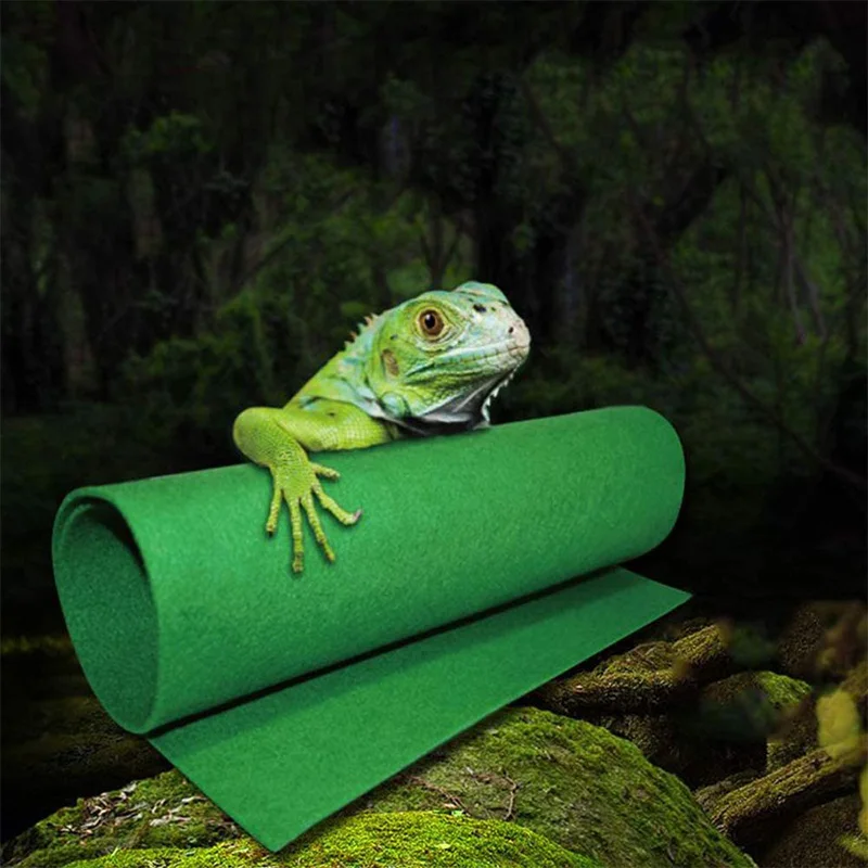 Waterproof Reptile Cushion Cage Mat Water-absorbing And Moisturizing Landscaping Pad For Terrarium Climbing Cylinder Tortoise