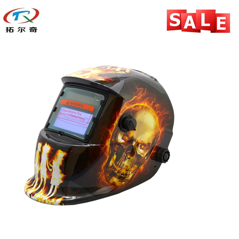 Welding Helmet Welders Mask Flip Protective Spatter Black P8