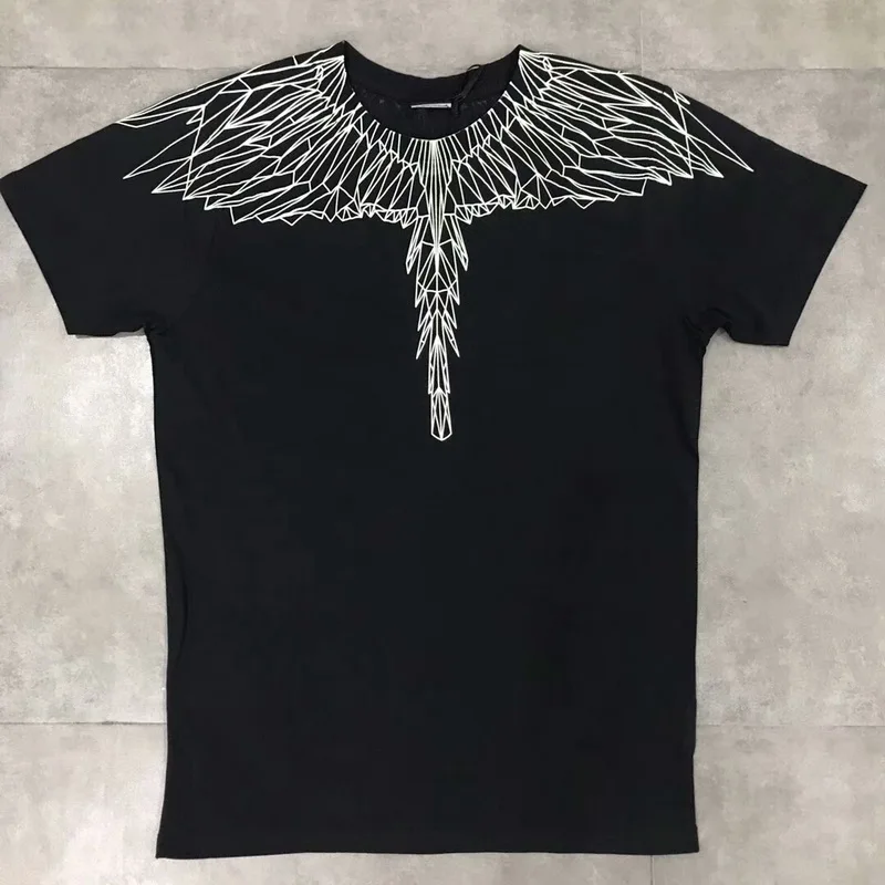 2019SS VIVAMB MB BURLON крыла Футболка хлопок NON-ELASTIC больше размера XXS-L - Цвет: Фуксия