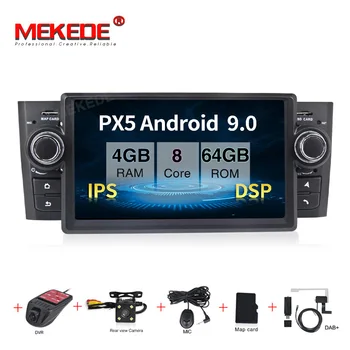 

MEKEDE Android 9.0 Quad Core Car DVD Radio Stereo Player For Fiat/Grande/Punto/Linea 2007-2012 Multimedia GPS Navi RDS Wifi FM
