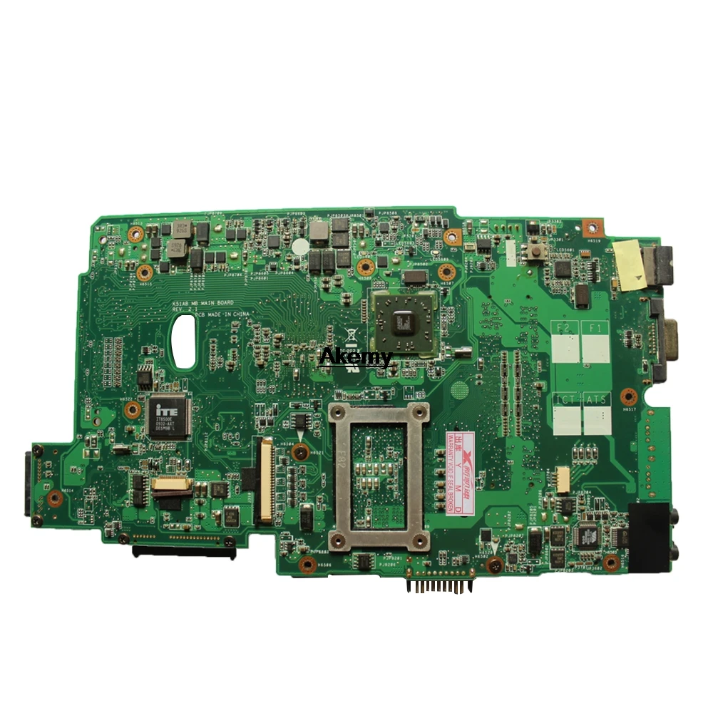 K51AE Motherboard AMD For ASUS K70AE X7AE K51AB K51AC K70AC Laptop motherboard K51AE Mainboard test OK