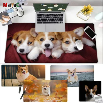 

MaiYaCa New Design Corgi dog gamer play mats Mousepad Free Shipping Large Mouse Pad Keyboards Mat