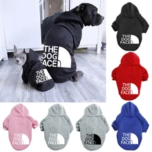 

Pet Clothes For Dog Autumn Winter Hooded The Dog Face Outdoor Thickened Fleece Dog Sweater Golden Retriever Labrador Pet Clothes